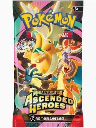 Pokémon Mega Evolution Ascended Heroes Game Cards
